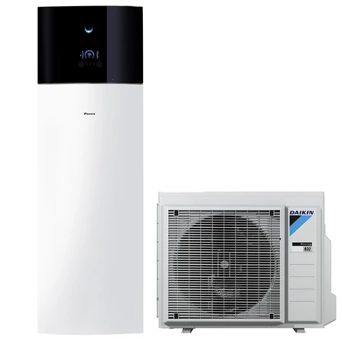 Daikin Altherma 3 EHVH08S23E9W / ERGA06EVH osztott hőszivattyú 6kW +230l HMV csak fűtésre - EHVH08S23E9W / ERGA06EVH