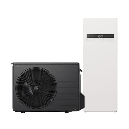 Panasonic Aquarea High Performance osztott hőszivattyú K generáció egyfázisú 3kW 185l HMV (KIT-ADC03K3E5)